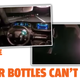 Image for article titled Watch An Incredibly Stupid Wreck Because Water Bottles Can't Drive Cars